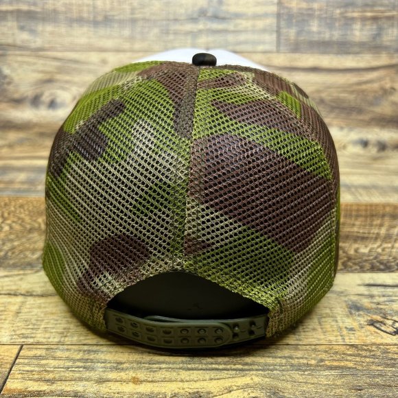 Skoal Bandit Racing Mens Trucker Hat Camouflage Snapback Harry Gant #33 Ball Cap - Picture 5 of 8